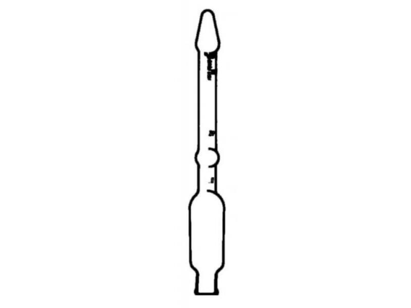 Butyrometer Van Gulik na syr 3g, 0-20% 7342
