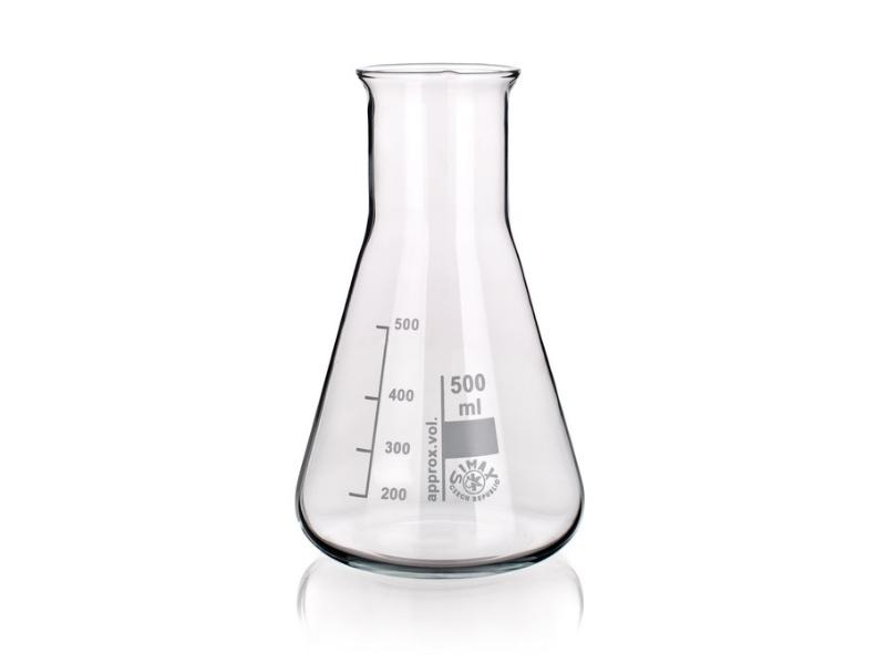 Banka kužeľová ŠH 300ml, podľa Erlenmayera, 25/300