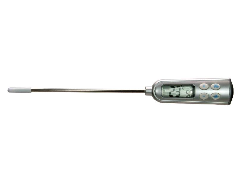 Teplomer digitálny -50+300°C nerezová sonda 150mm, vodeodolný, 250x33mm