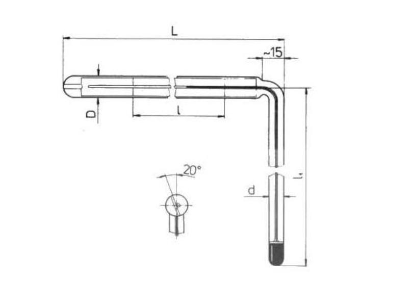 Teplomer pre sterilizátor +50+220°C