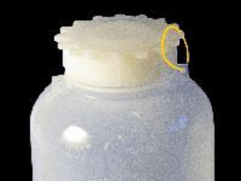 Fľaša LDPE 2000ml ŠH s uzáverom + medziviečko
