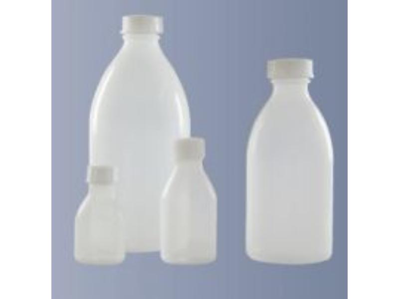 Fľaša PP úzkohrdlá 500 ml, uzáver GL25